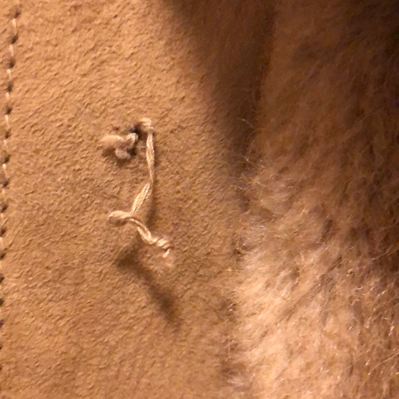 Vintage Yocci suede and faux coat made in England - Picture 6 of 7